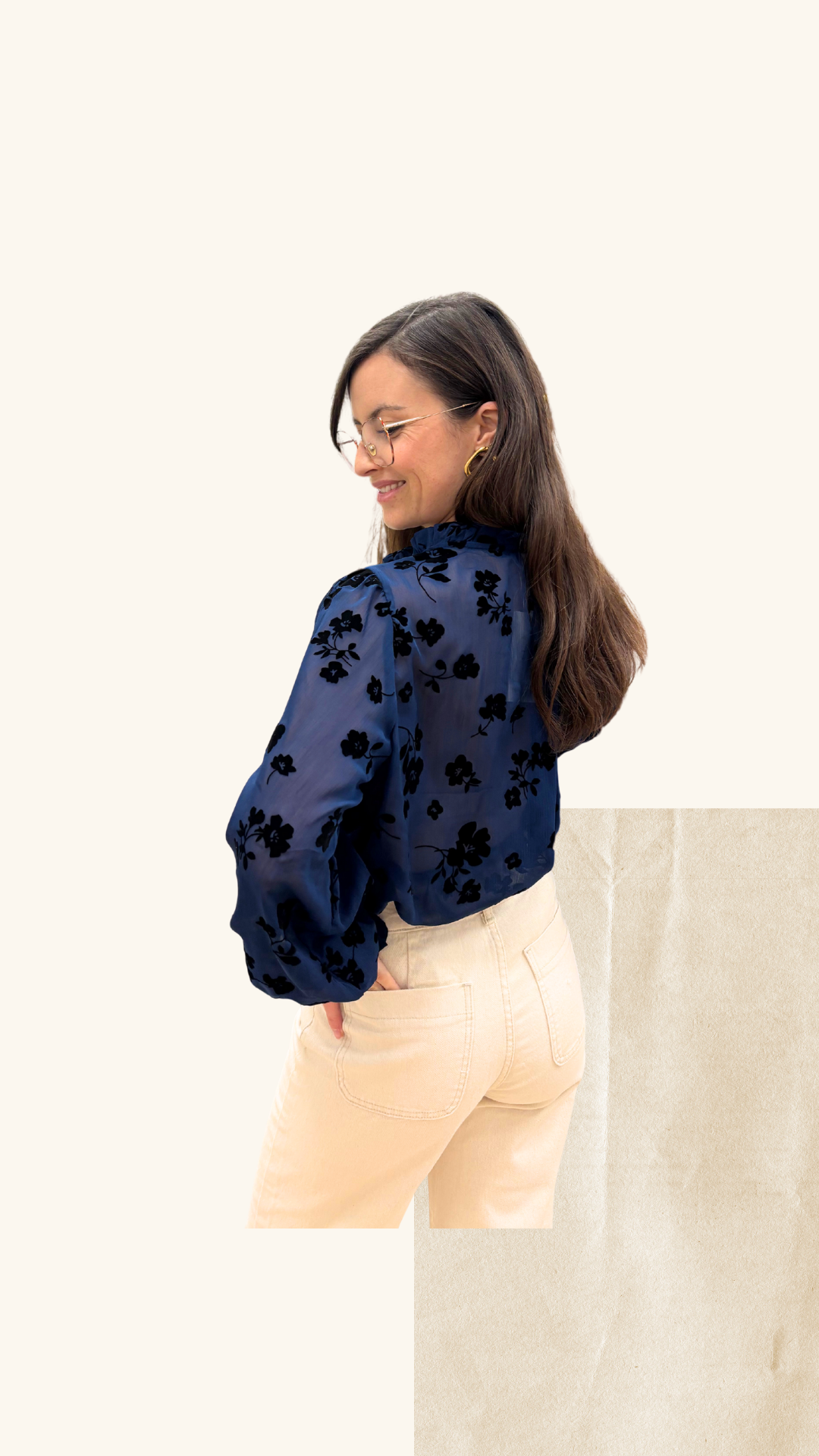 Chemise Apolline bleu