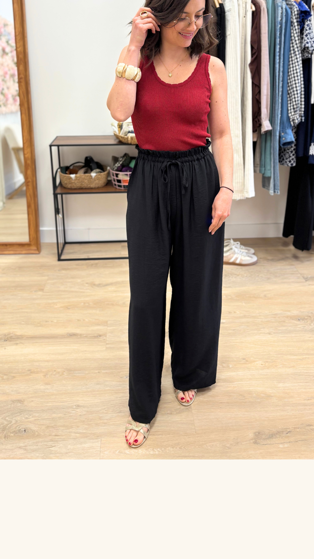 Pantalon Alex noir