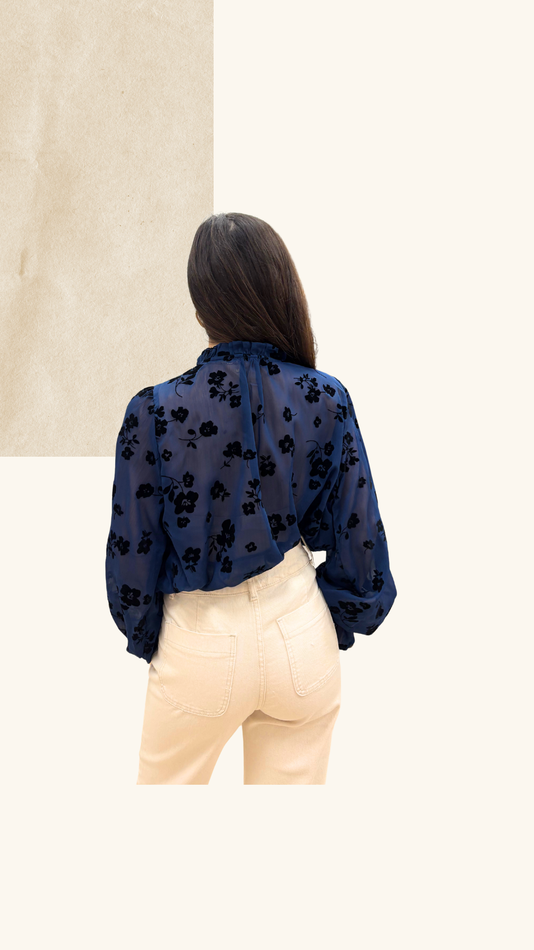 Chemise Apolline bleu