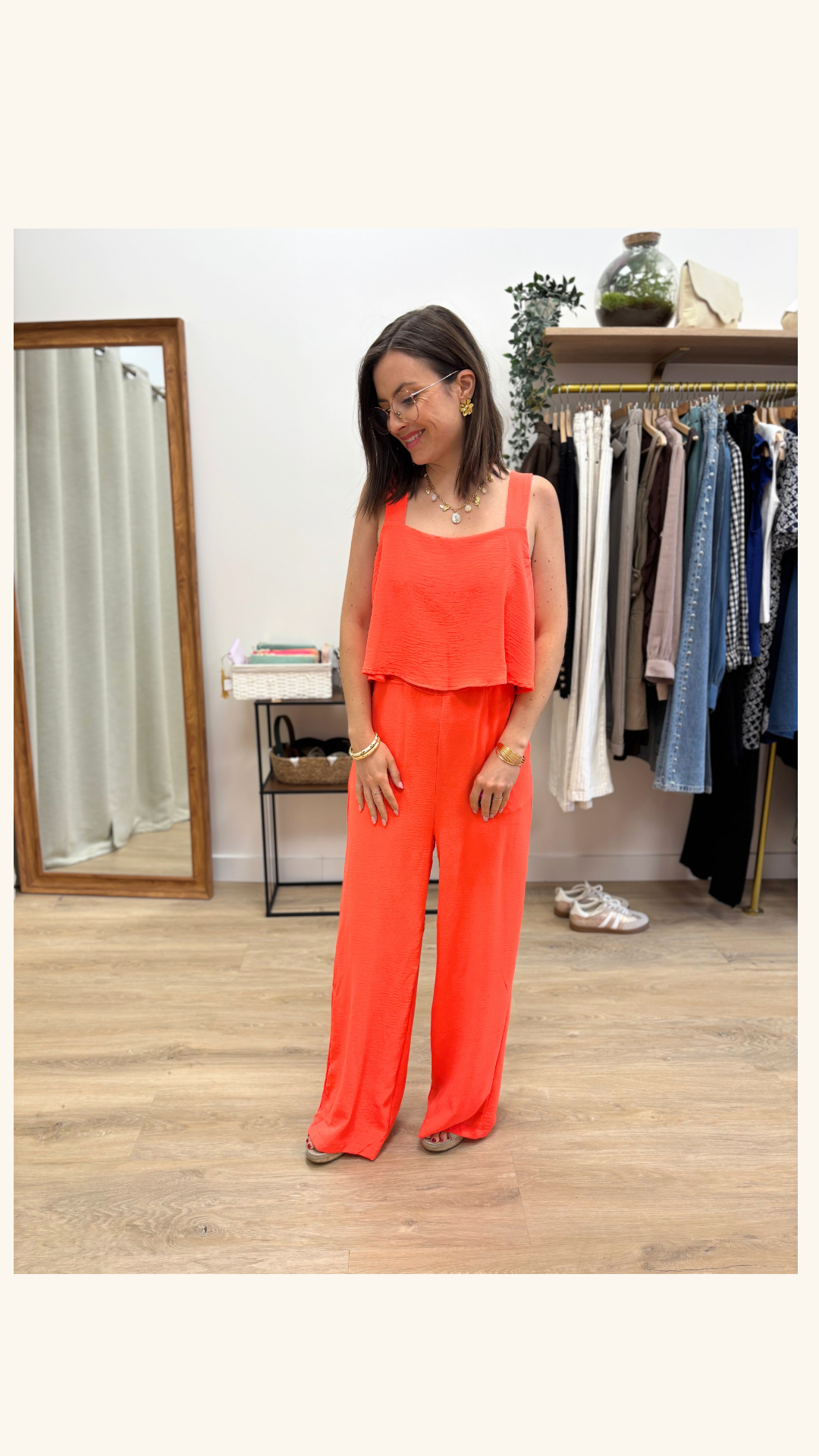 Combipantalon Tessa corail