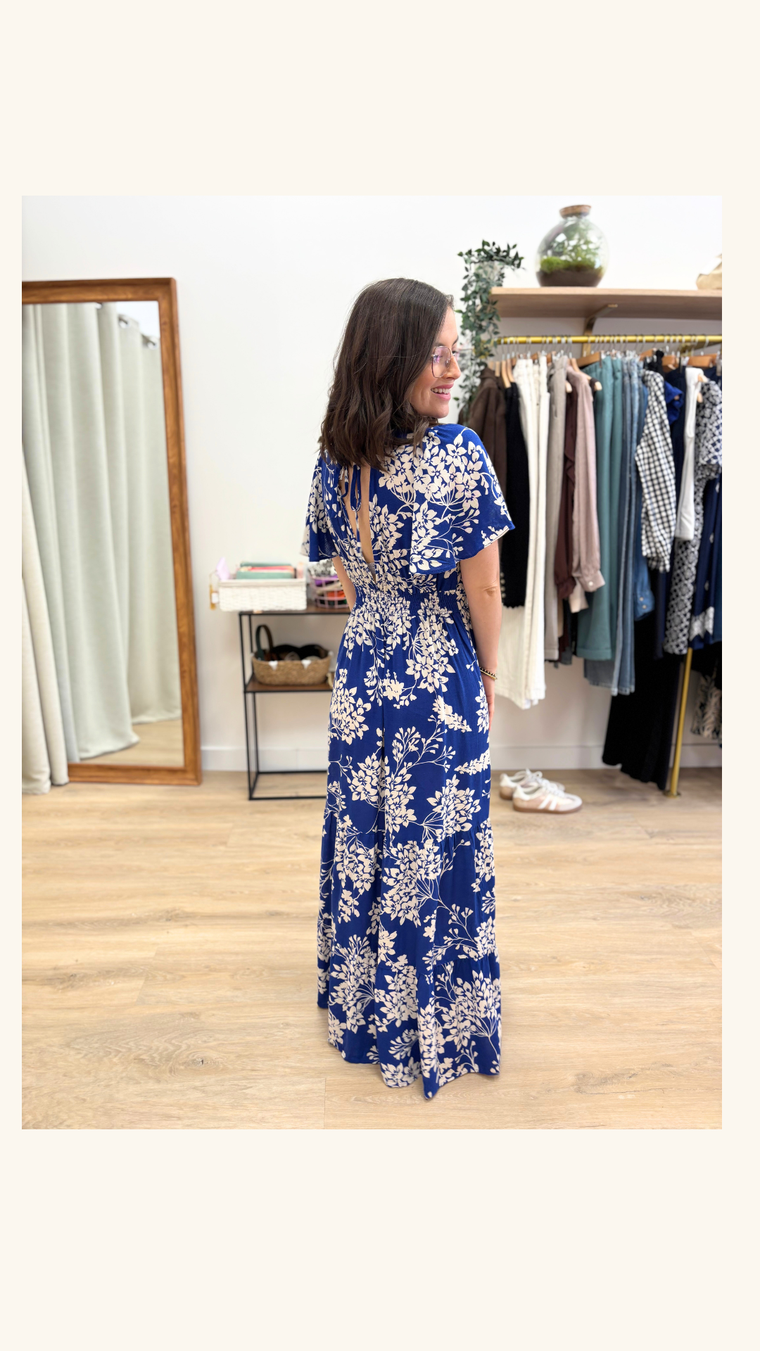 Robe Sidonie bleue