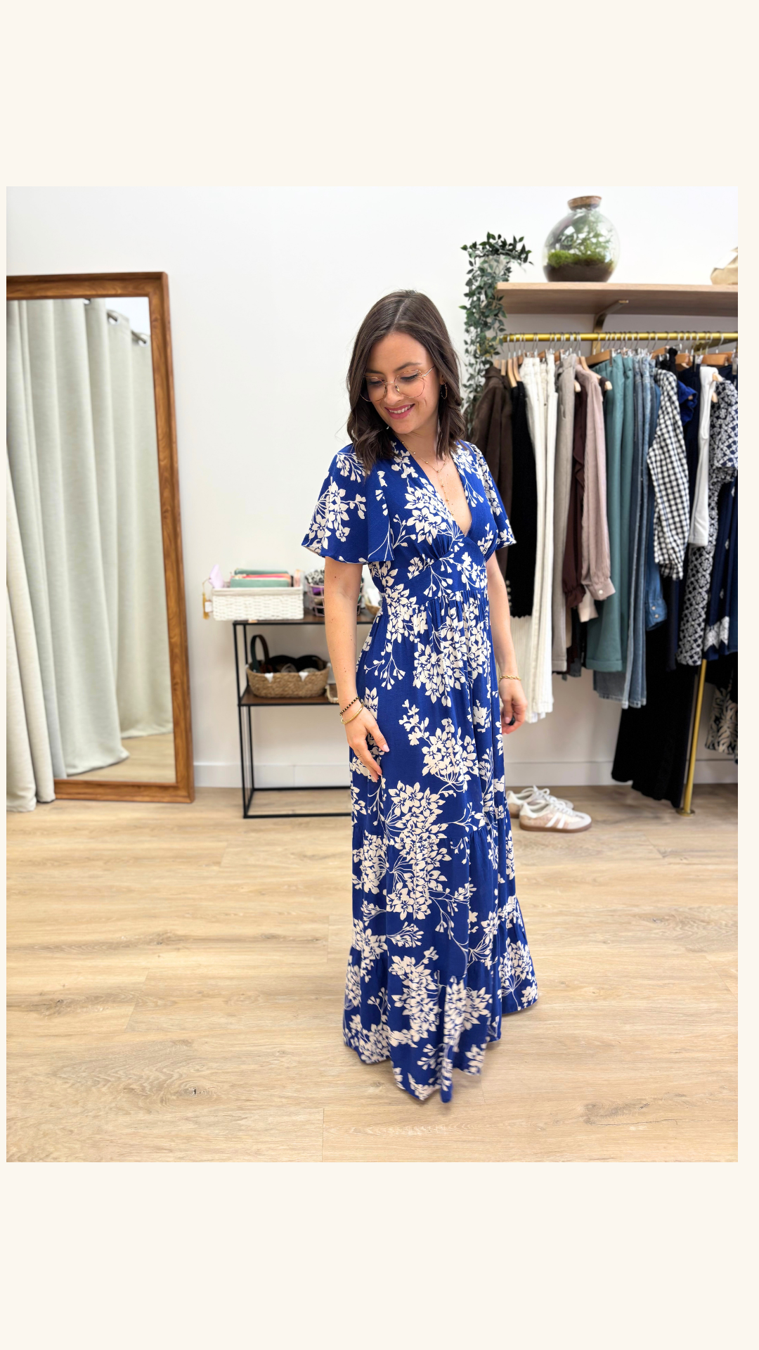 Robe Sidonie bleue