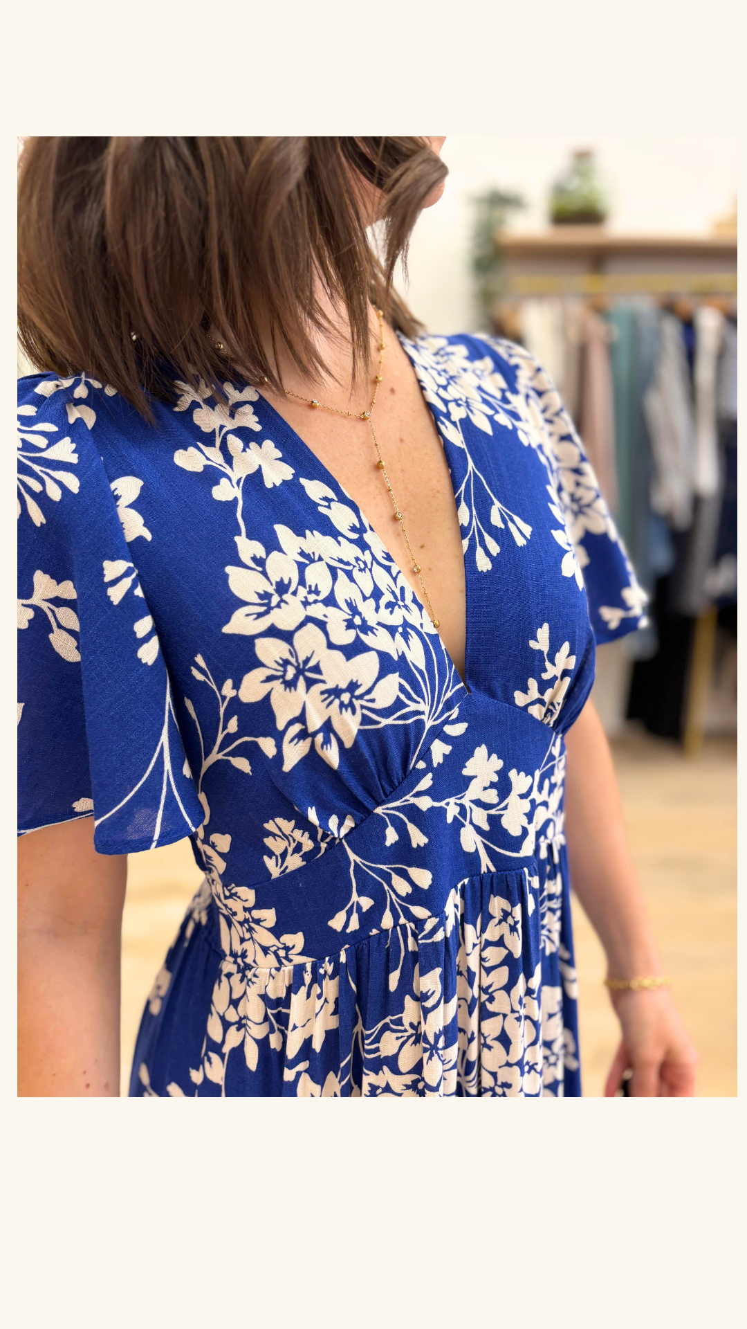 Robe Sidonie bleue