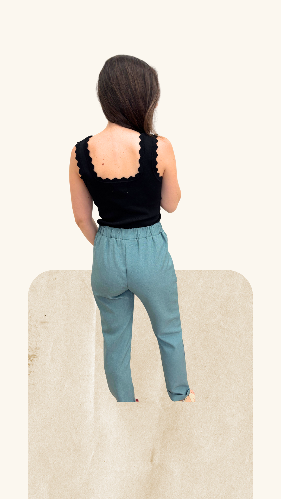 Pantalon Gabriel bleu