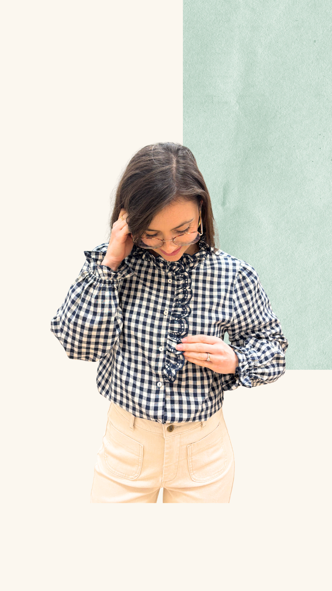 Chemise Floriane marine