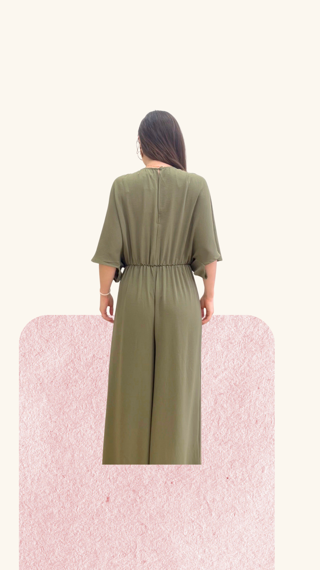 Combi pantalon Romy kaki