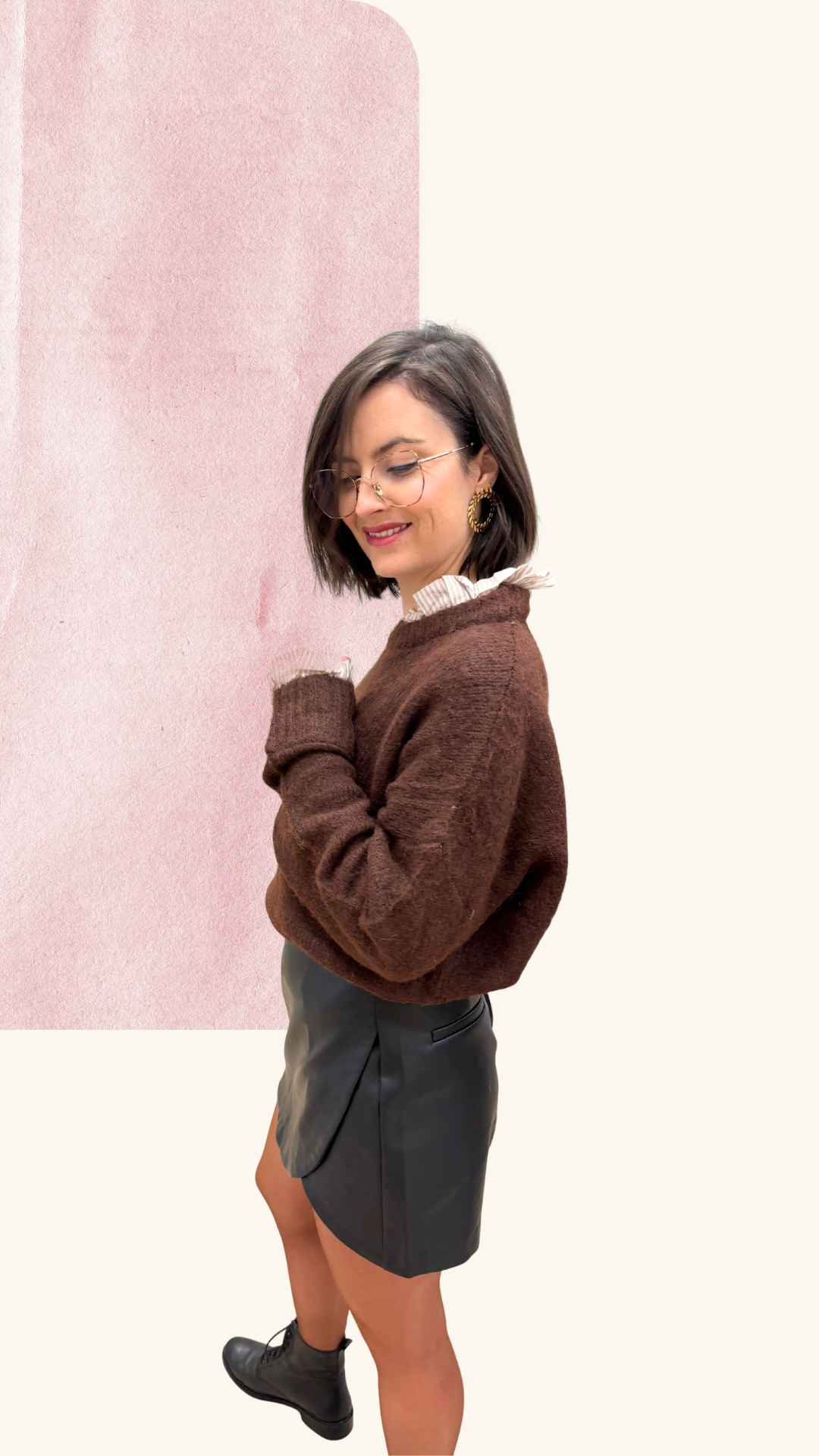 Pull Garance chocolat