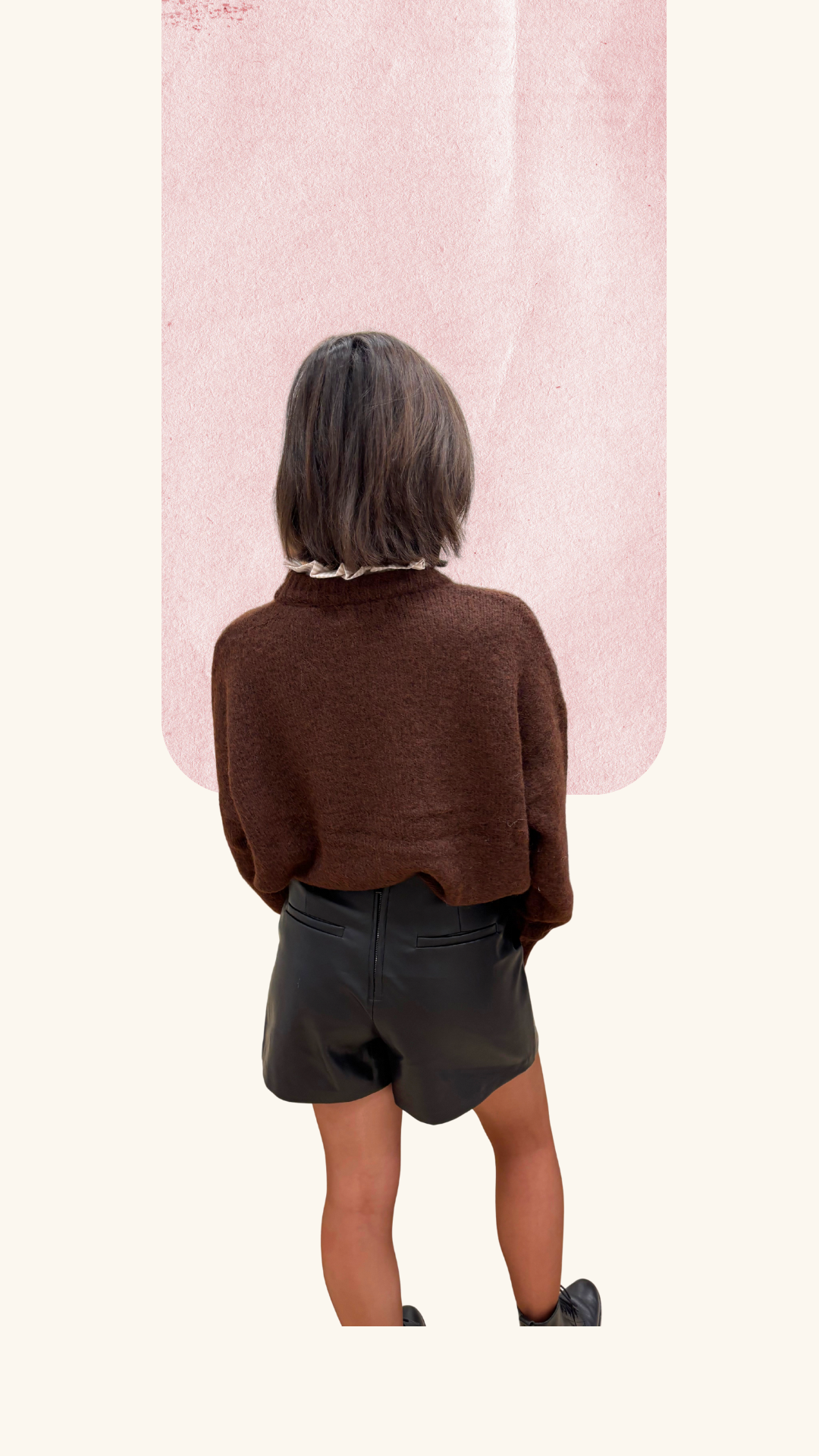 Pull Garance chocolat