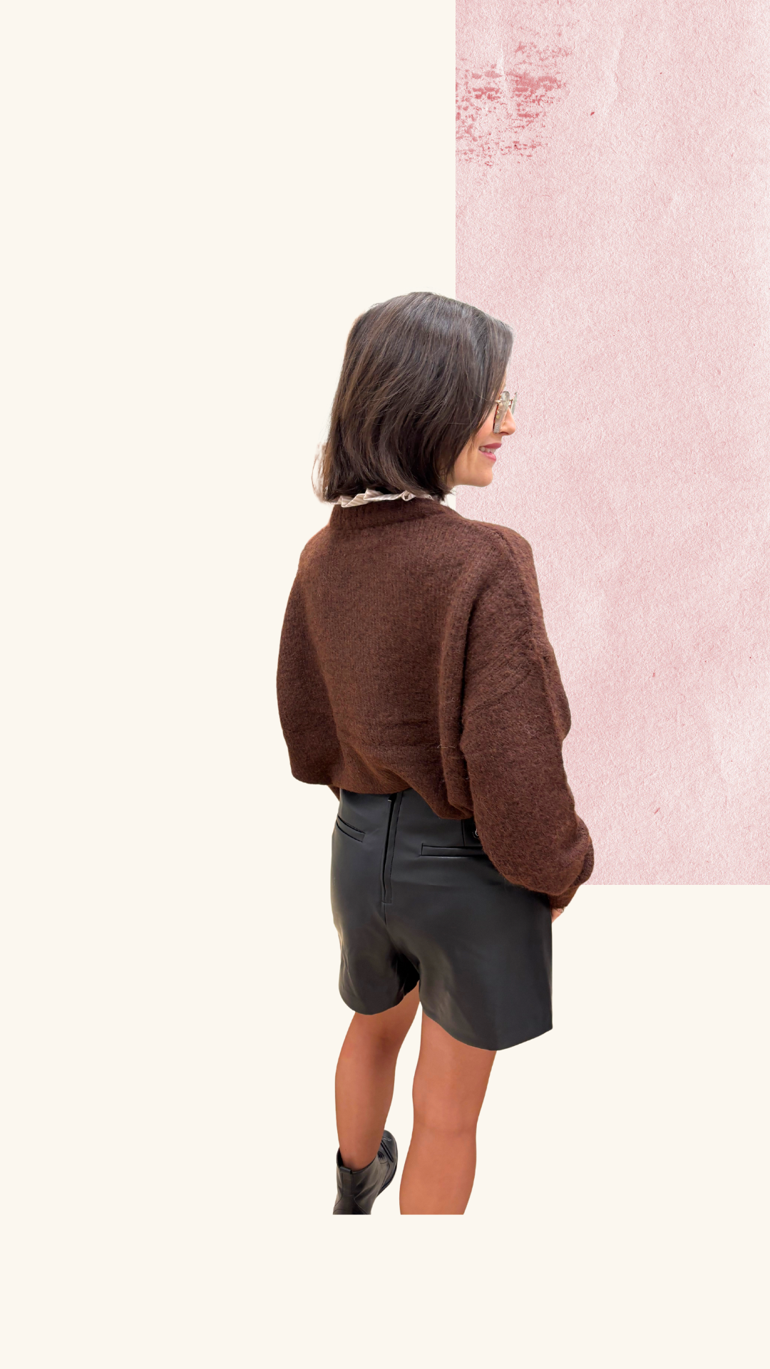 Pull Garance chocolat