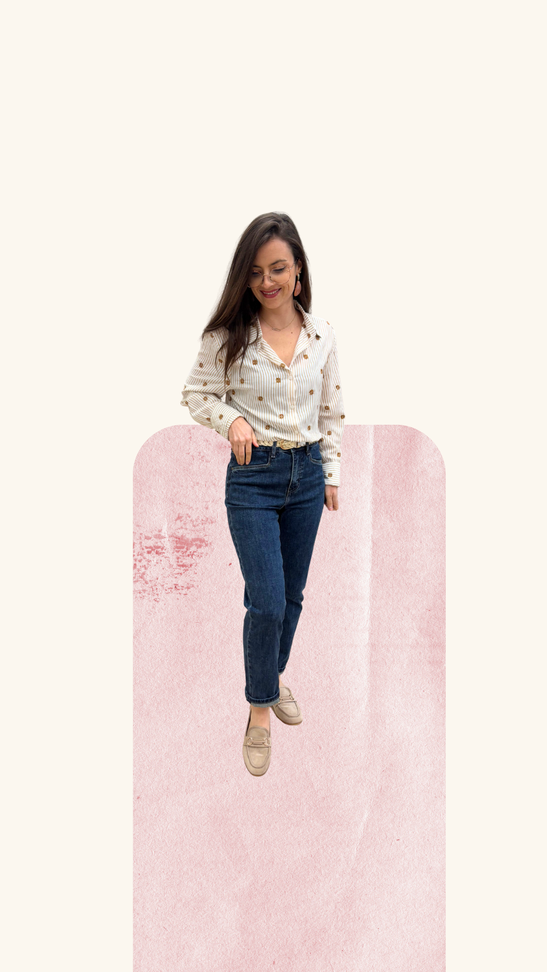 Jean Mila cigarette denim