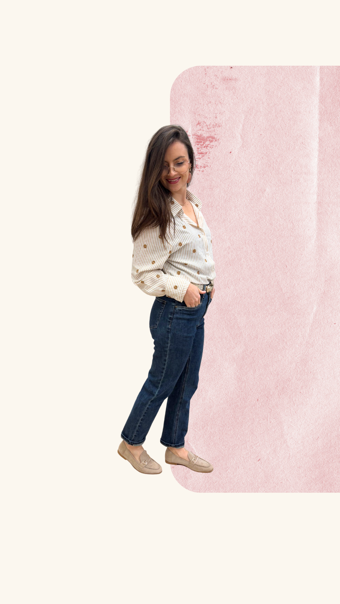 Jean Mila cigarette denim