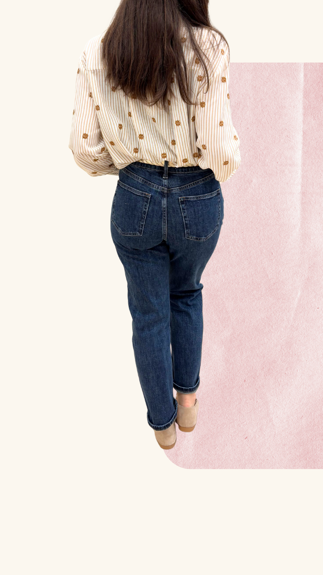 Jean Mila cigarette denim