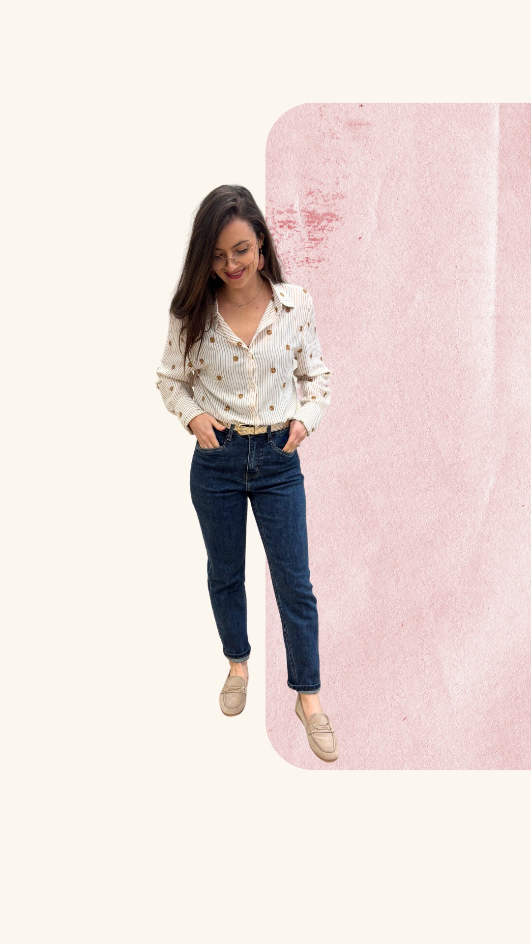 Jean Mila cigarette denim