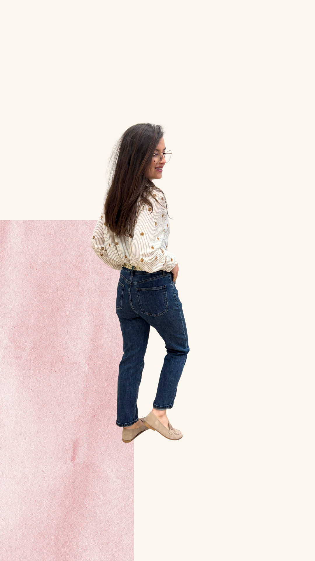 Jean Mila cigarette denim