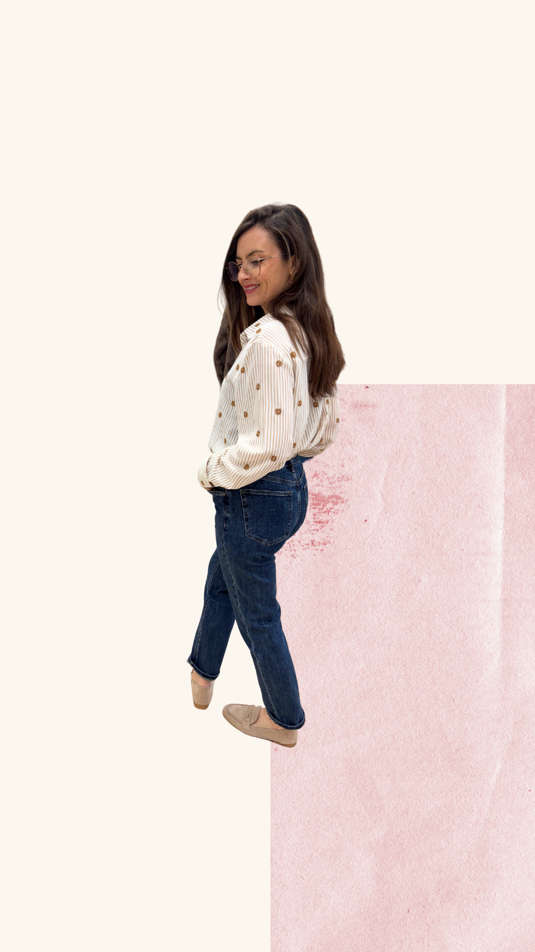 Jean Mila cigarette denim