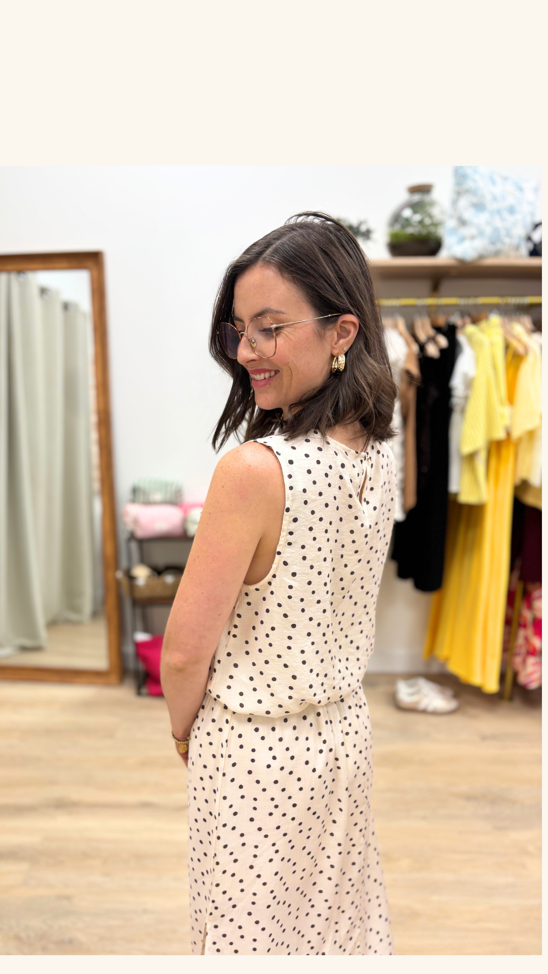 Top Polina beige
