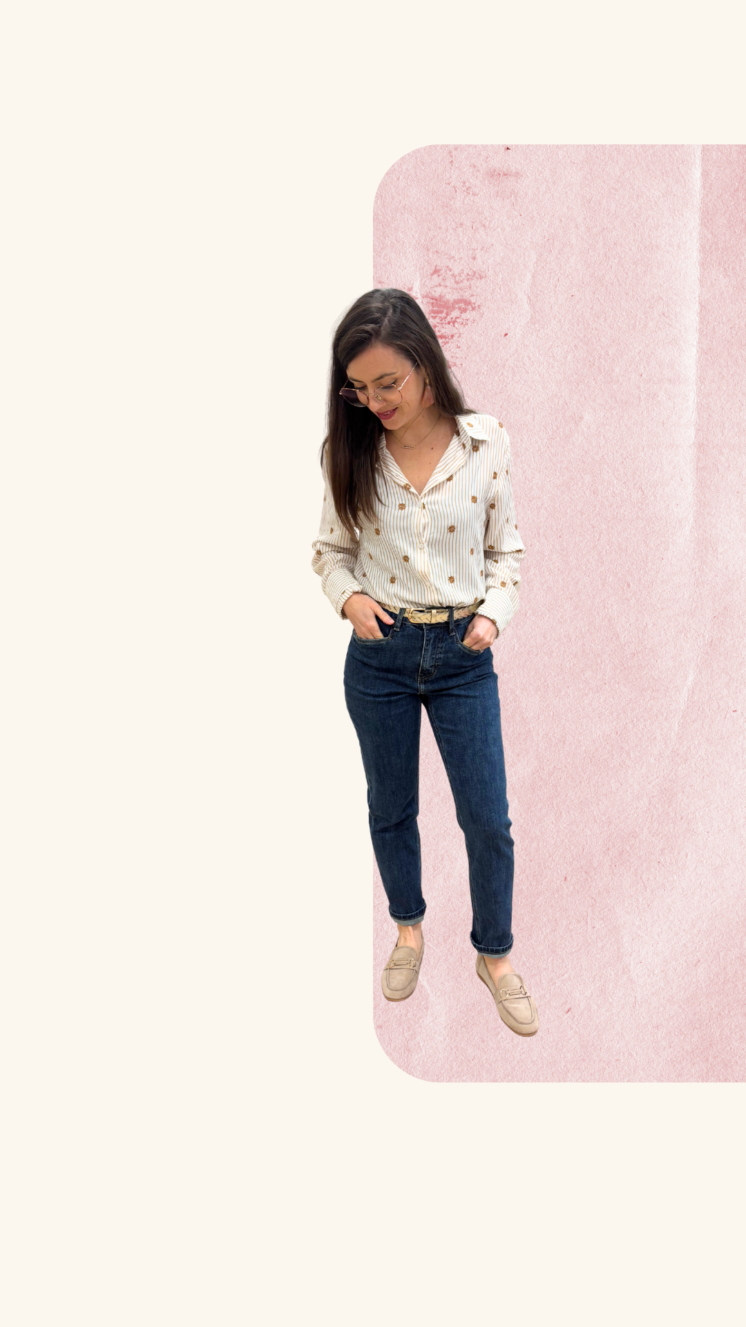 Jean Mila cigarette denim