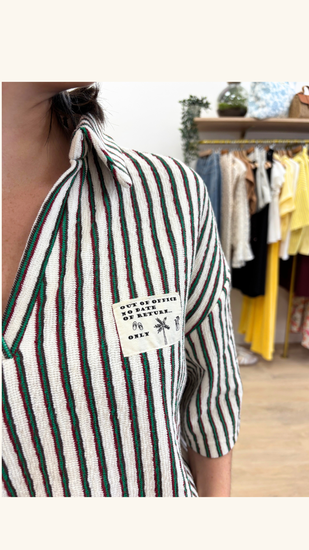 T-shirt Tom écru