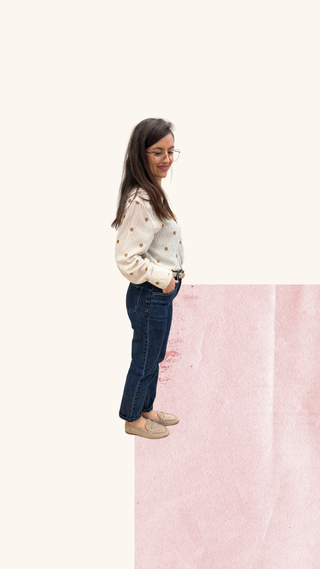 Jean Mila cigarette denim