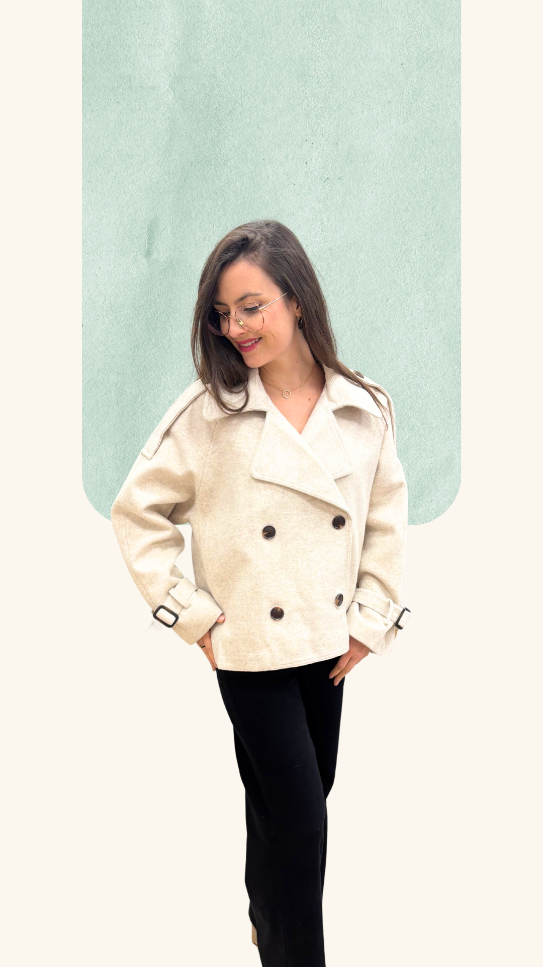 Manteau Moïra beige