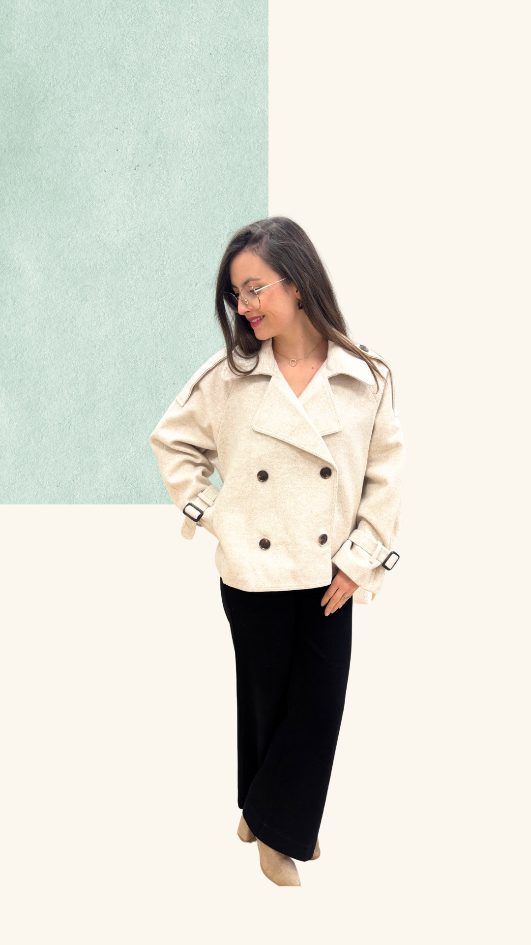 Manteau Moïra beige