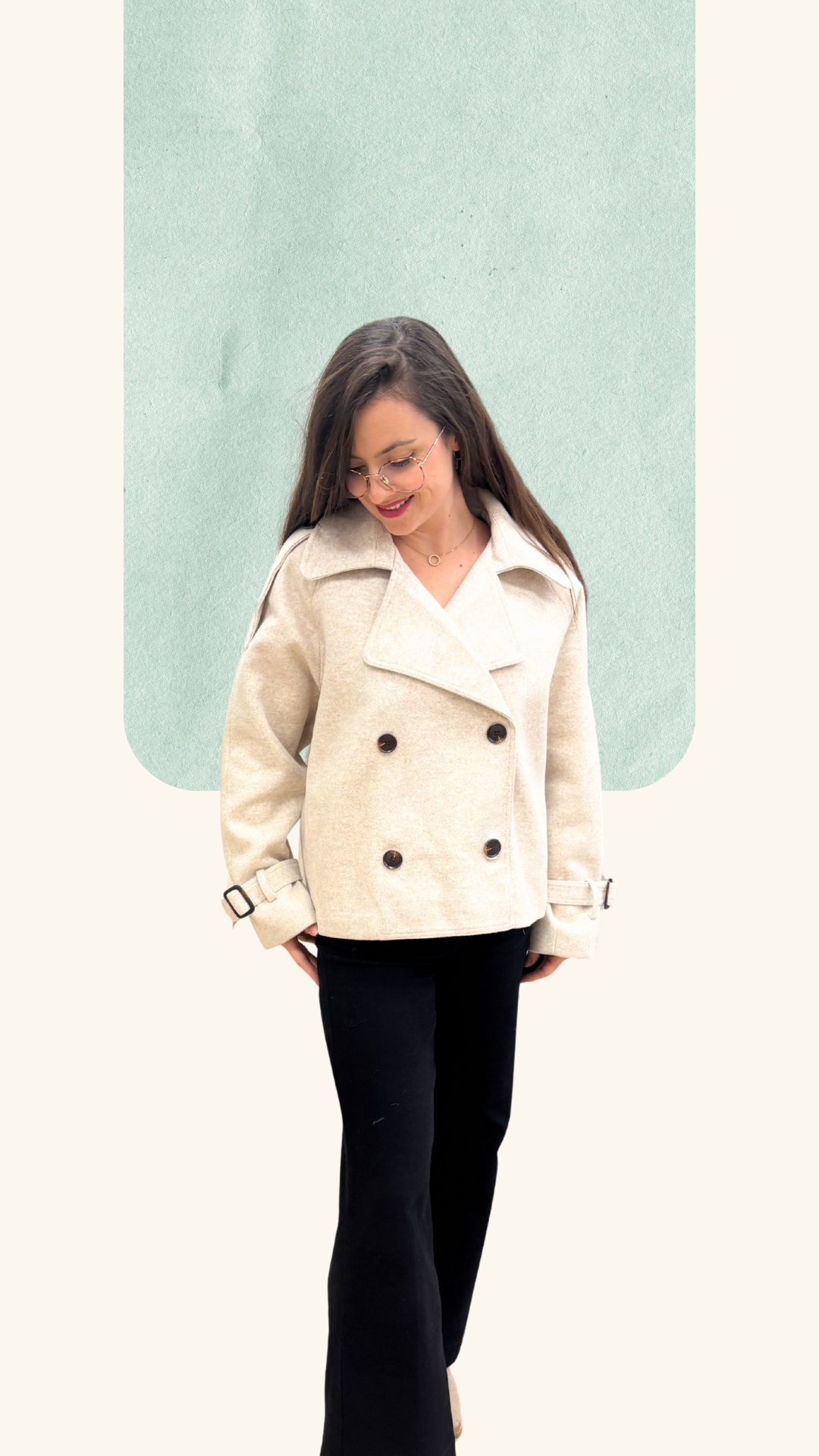Manteau Moïra beige