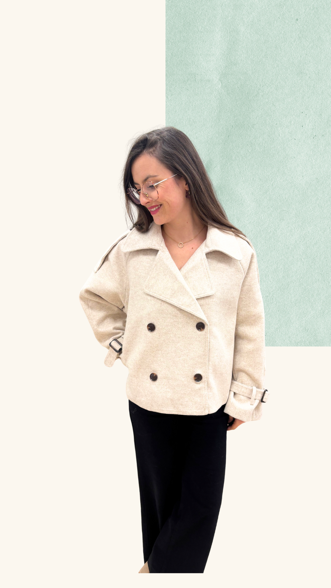 Manteau Moïra beige