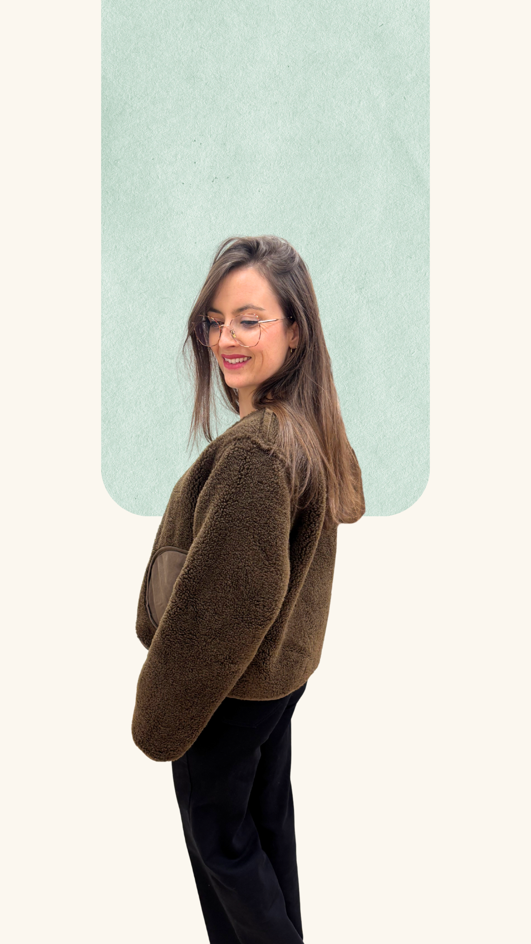 Manteau Cyril chocolat