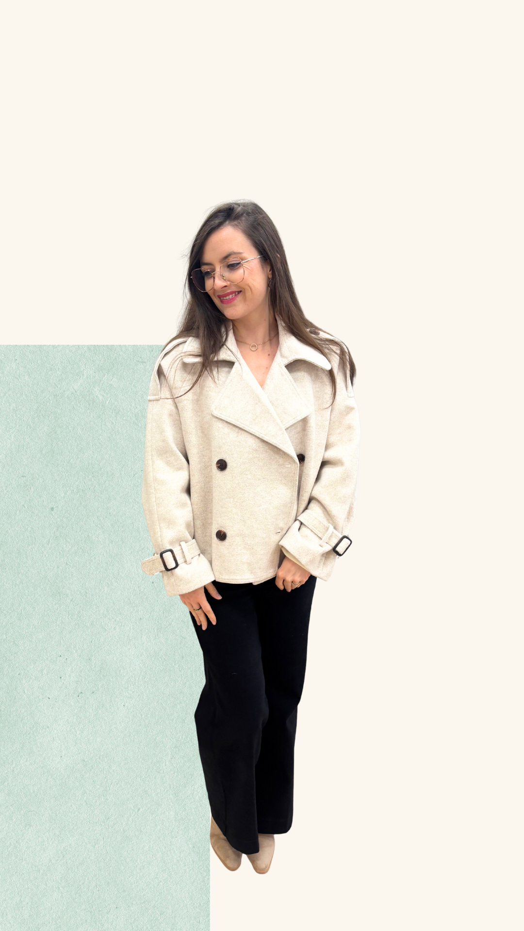 Manteau Moïra beige