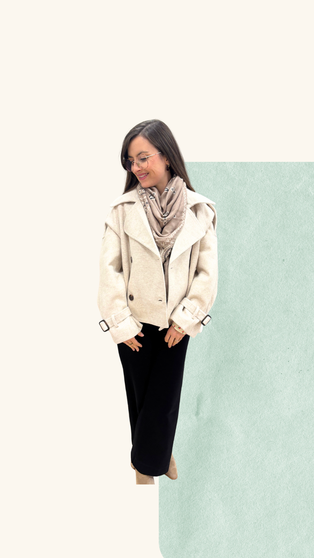 Manteau Moïra beige