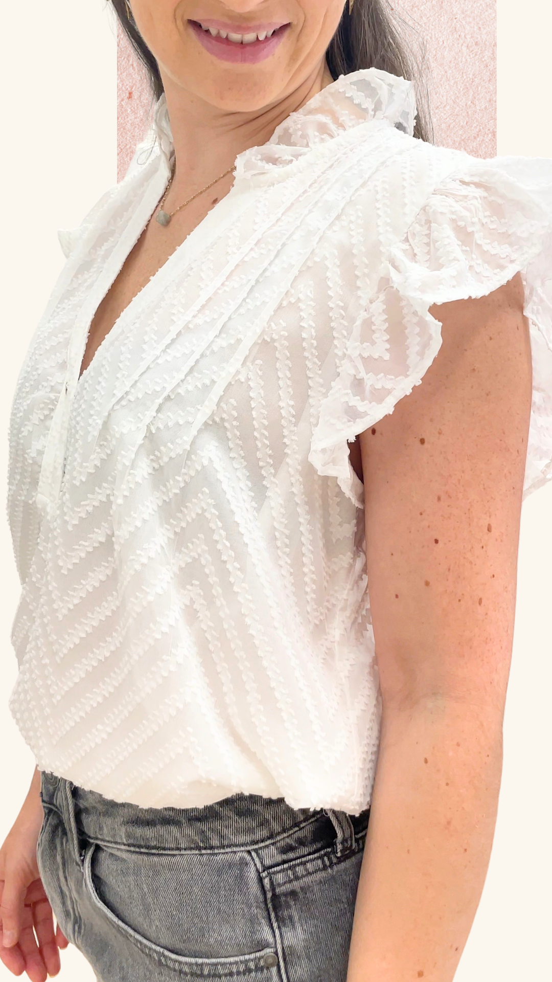 Blouse Marie blanche