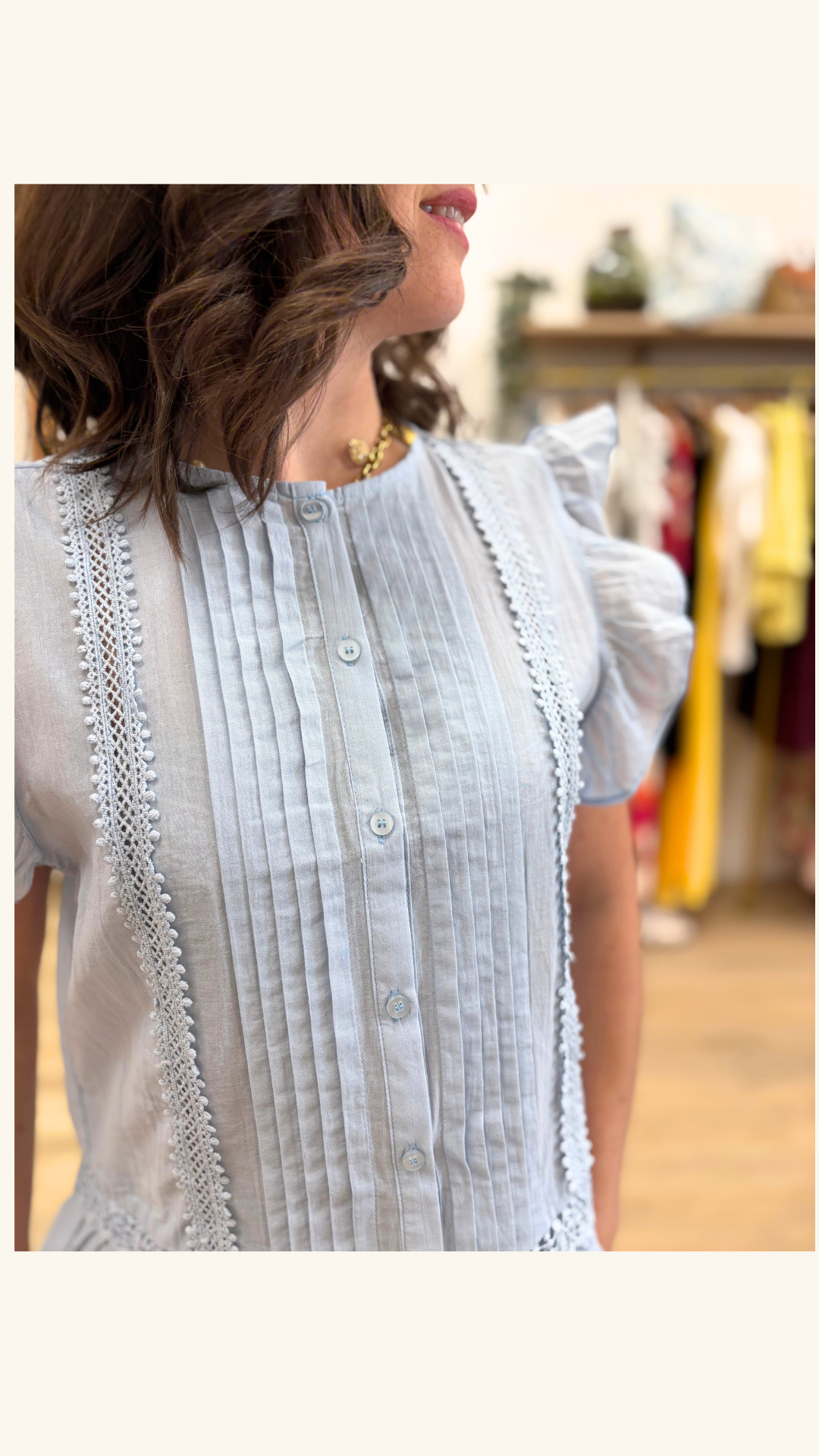 Blouse Chiara bleu
