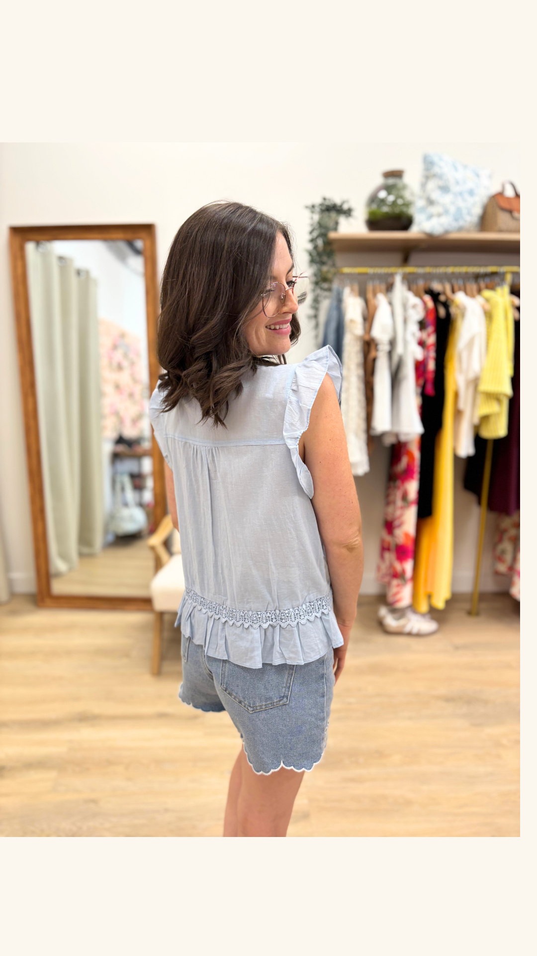 Blouse Chiara bleu