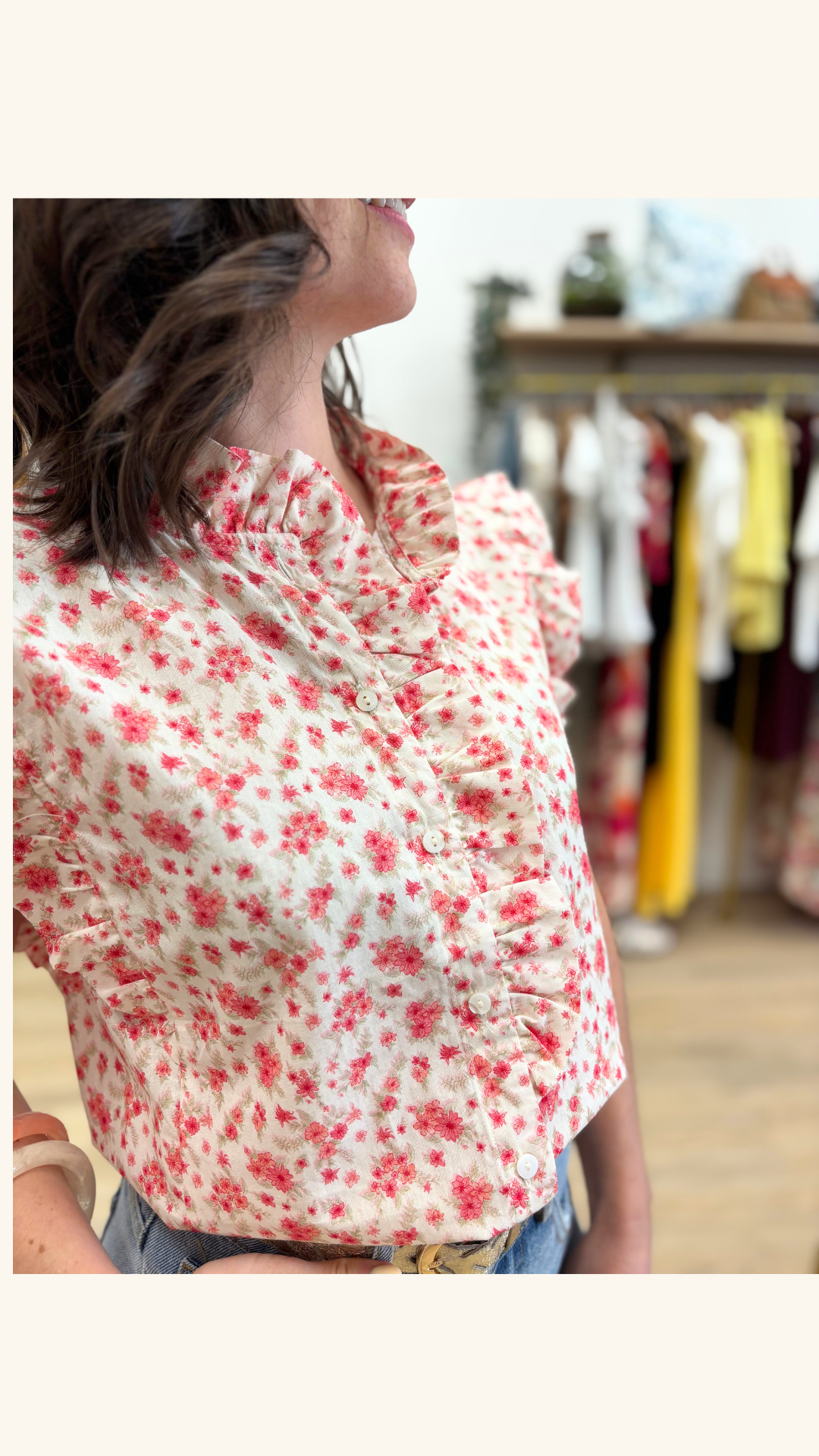 Blouse Sylvie rose