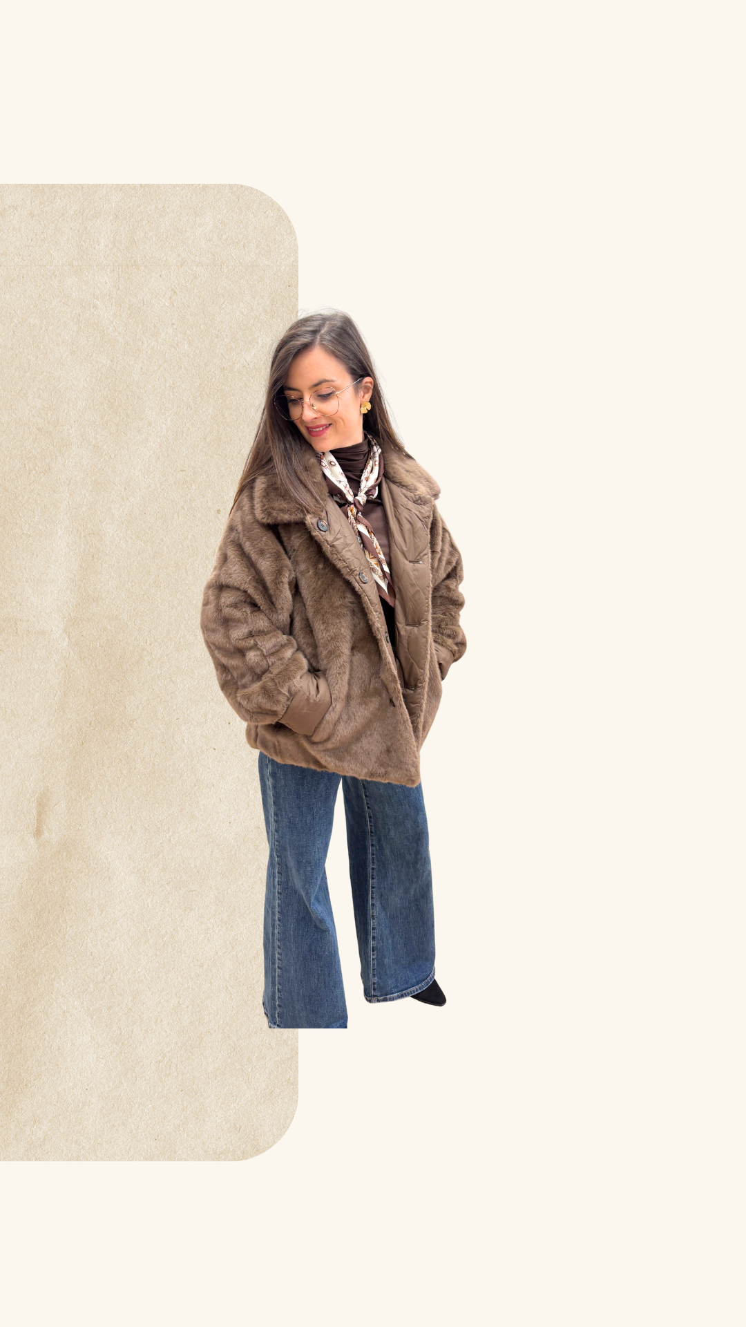 Manteau réversible Pio