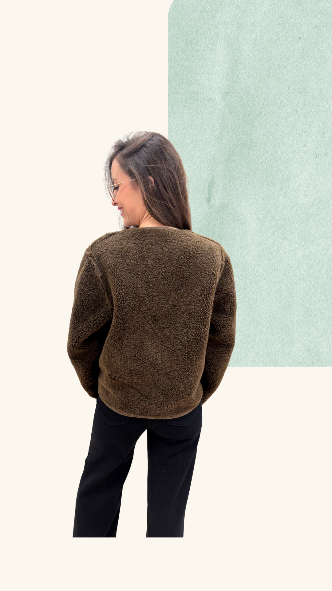 Manteau Cyril chocolat