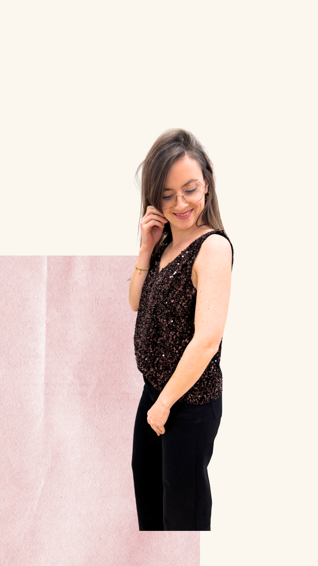 Débardeur Scarlett choco