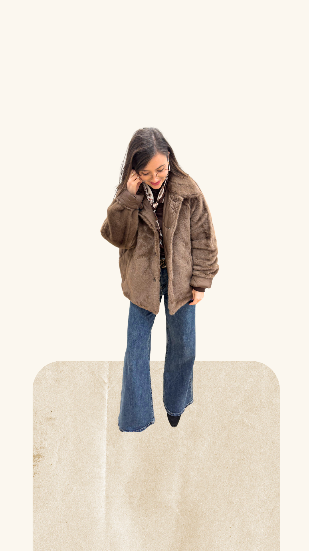 Manteau réversible Pio