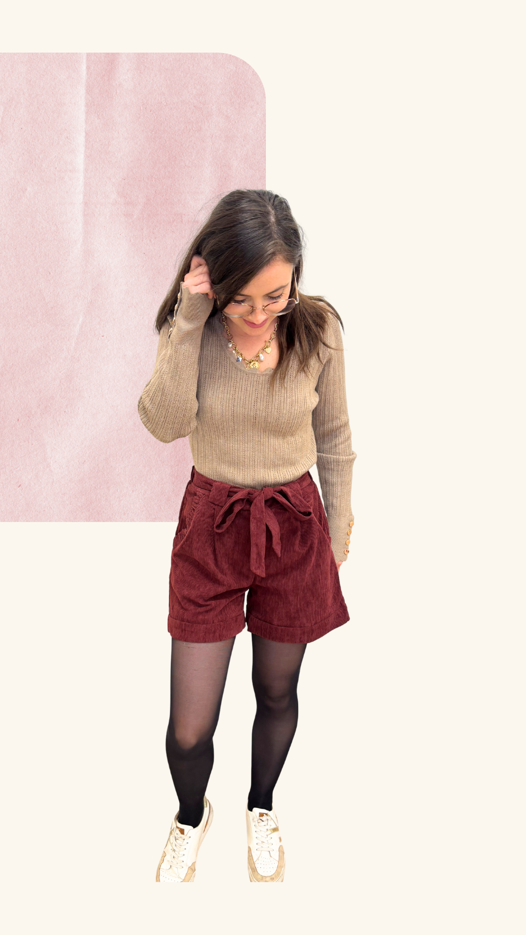 Pull Livia taupe