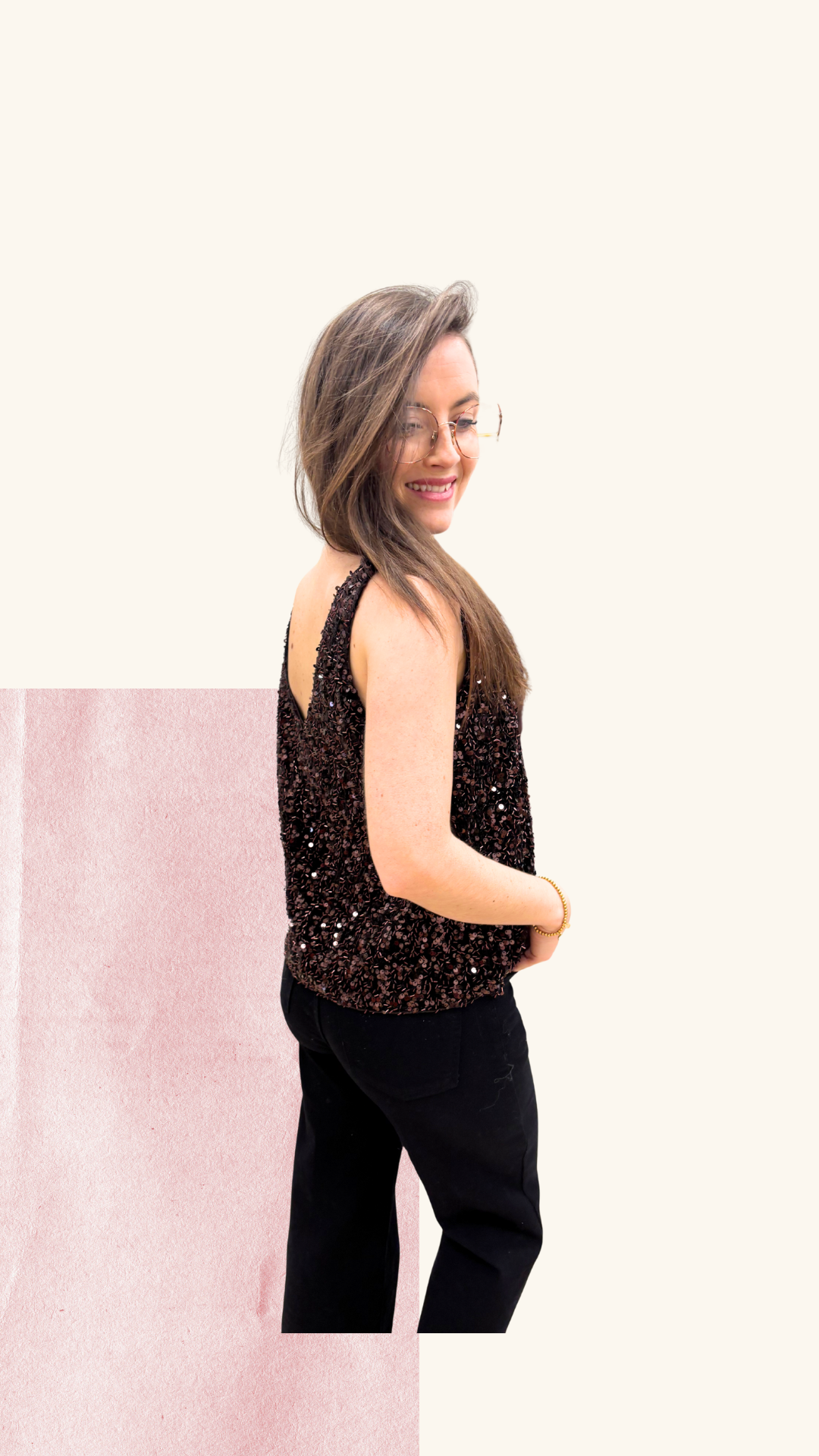 Débardeur Scarlett choco