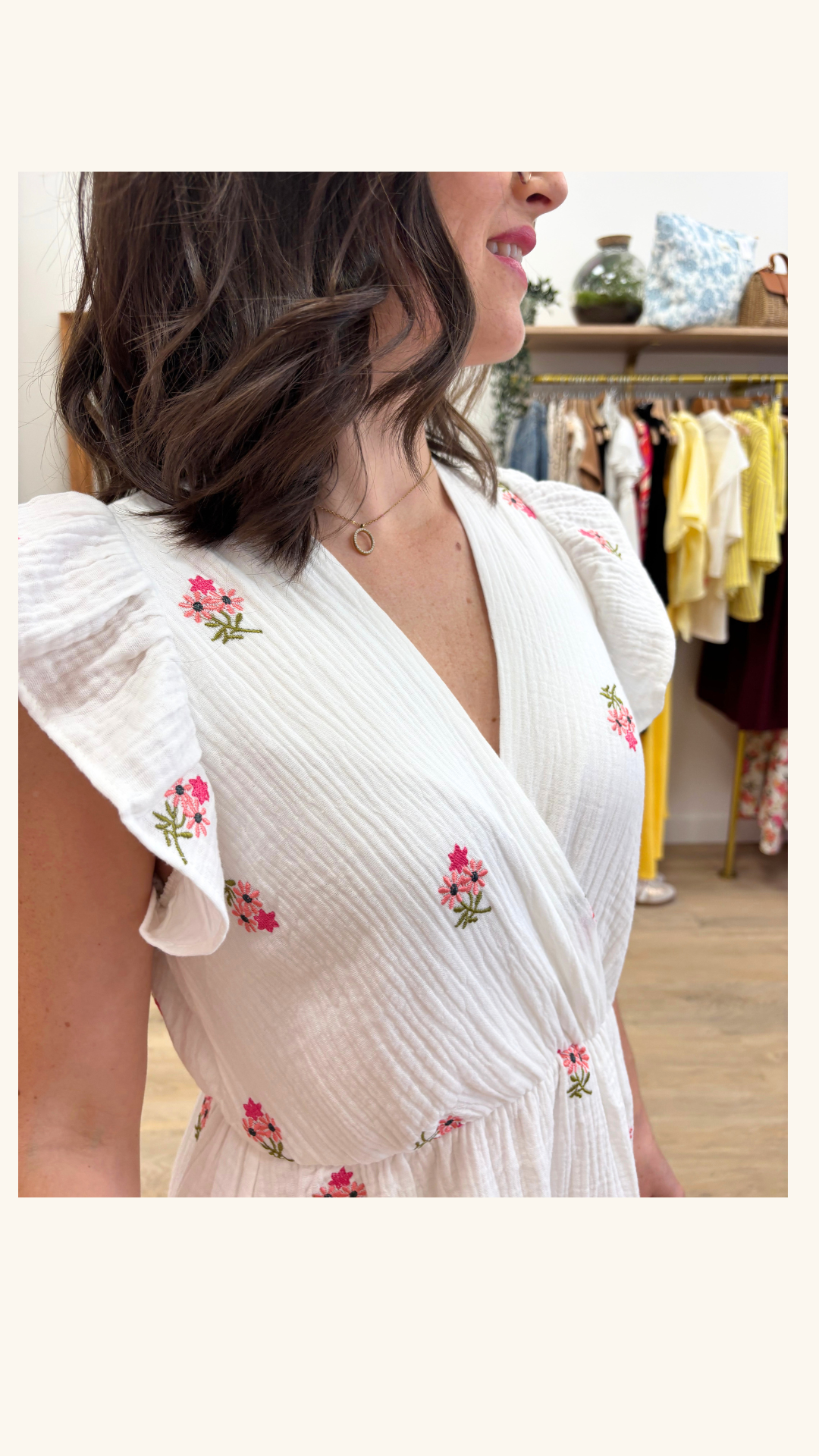 Robe Alma blanche