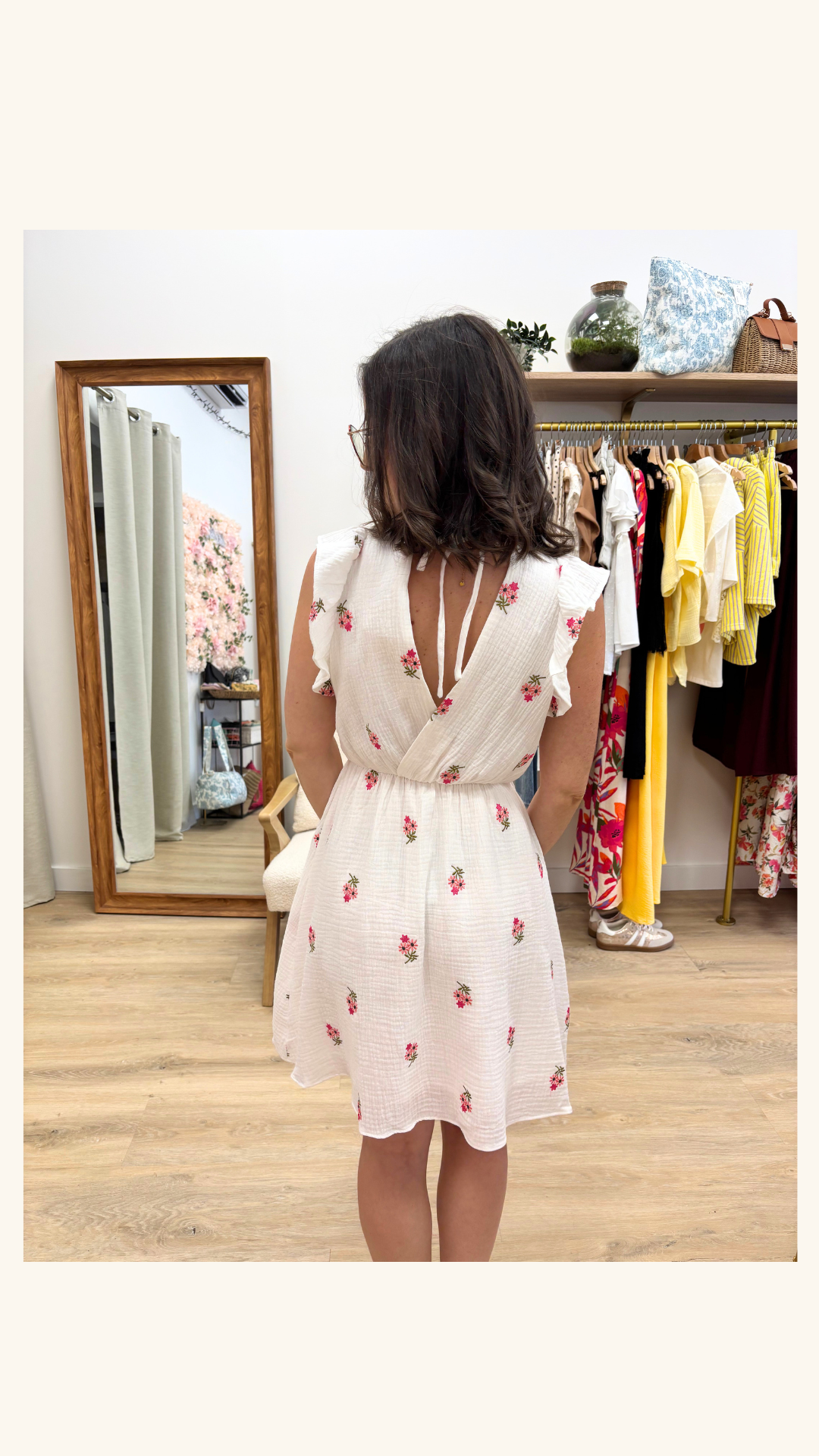 Robe Alma blanche