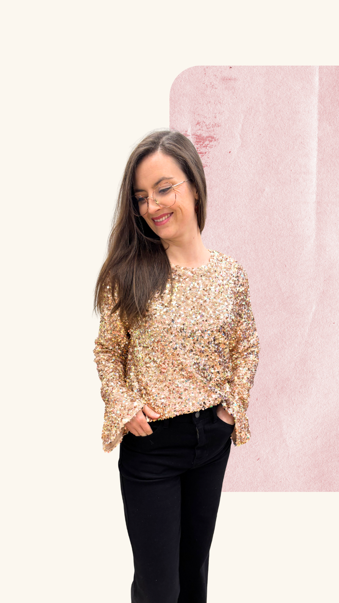 Blouse Maxine dorée