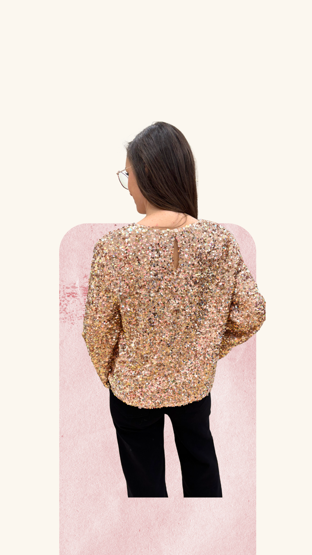 Blouse Maxine dorée