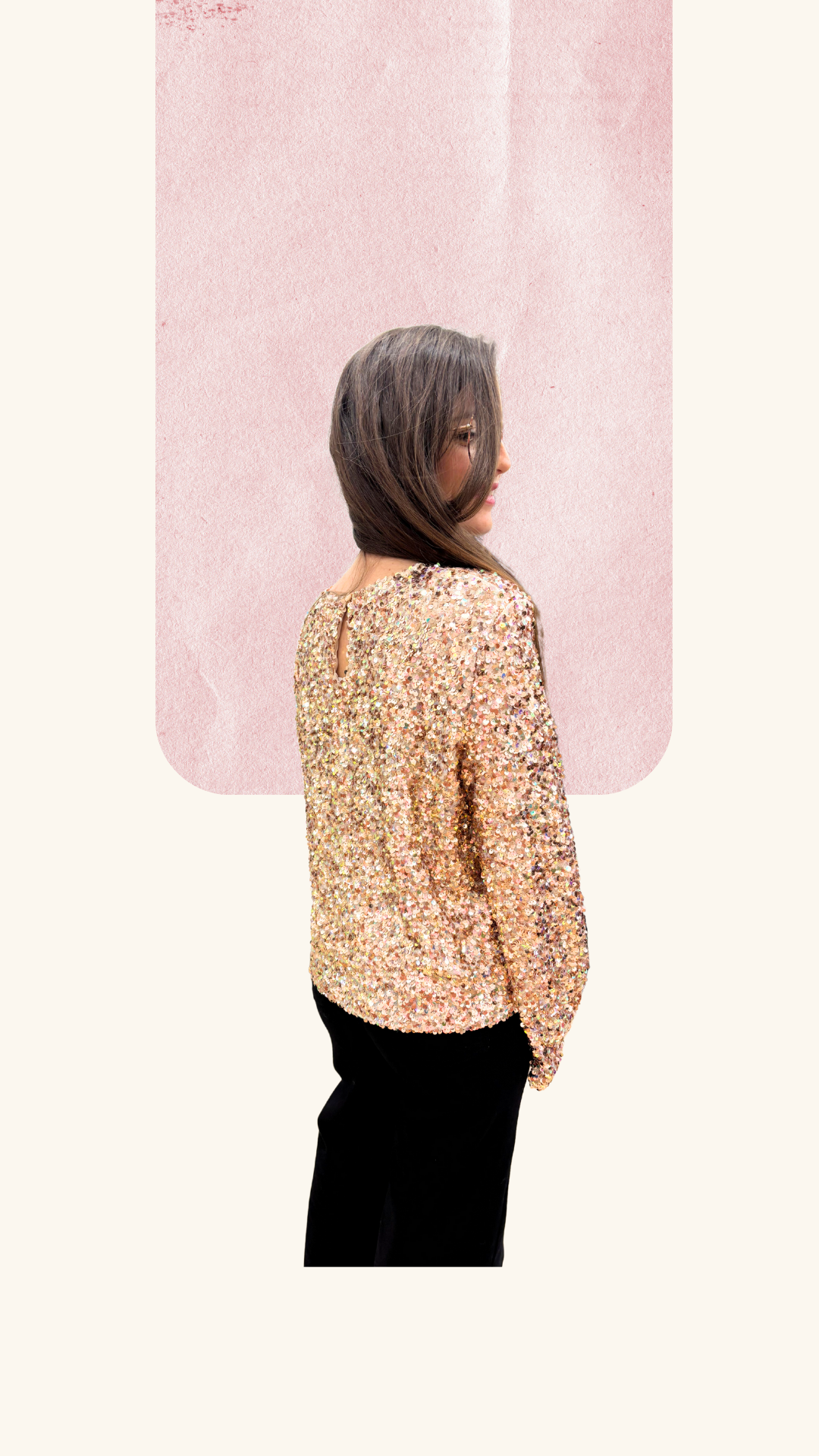 Blouse Maxine dorée