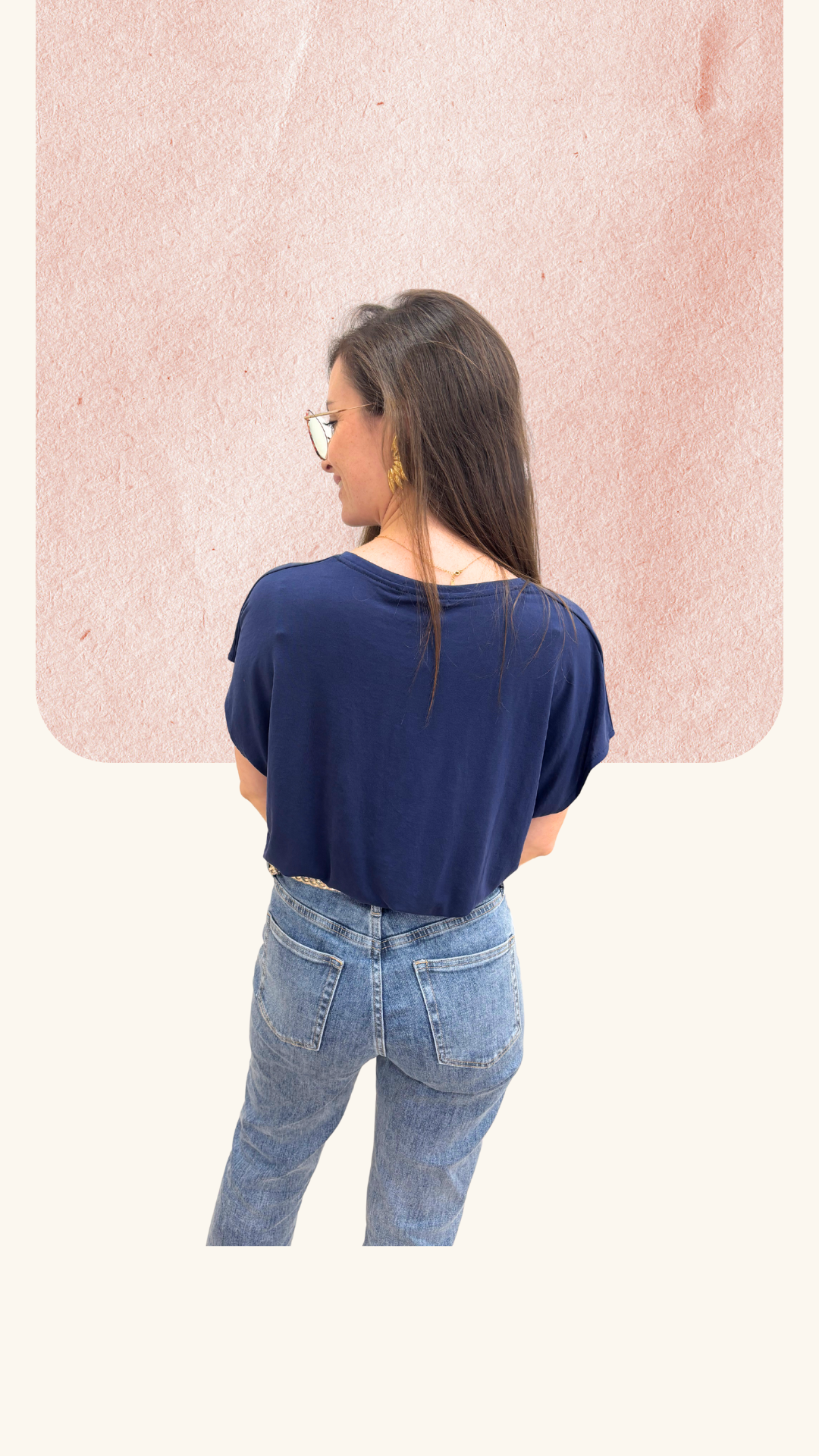 T-shirt Raphaël marine