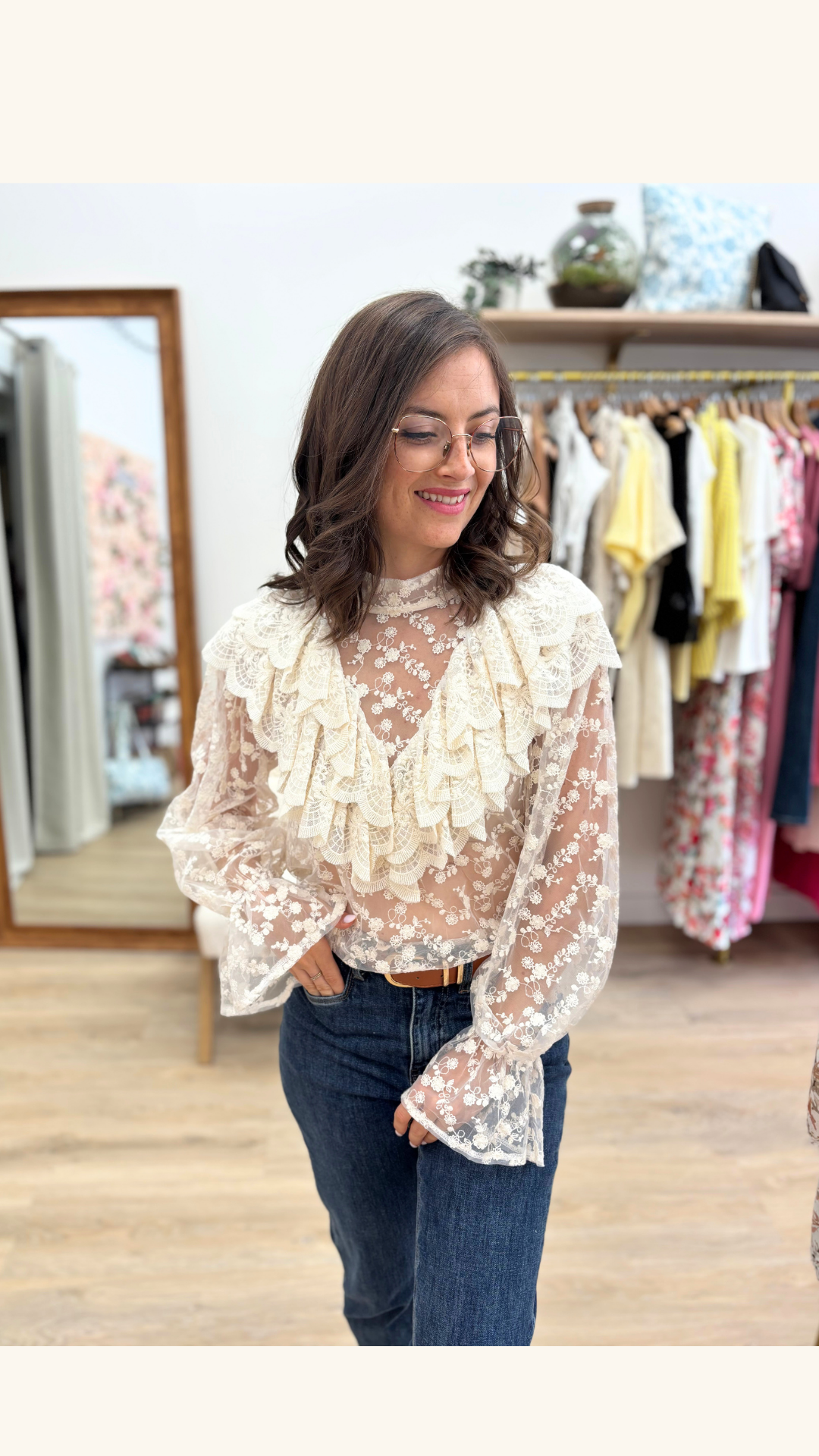 Blouse Anetha écru