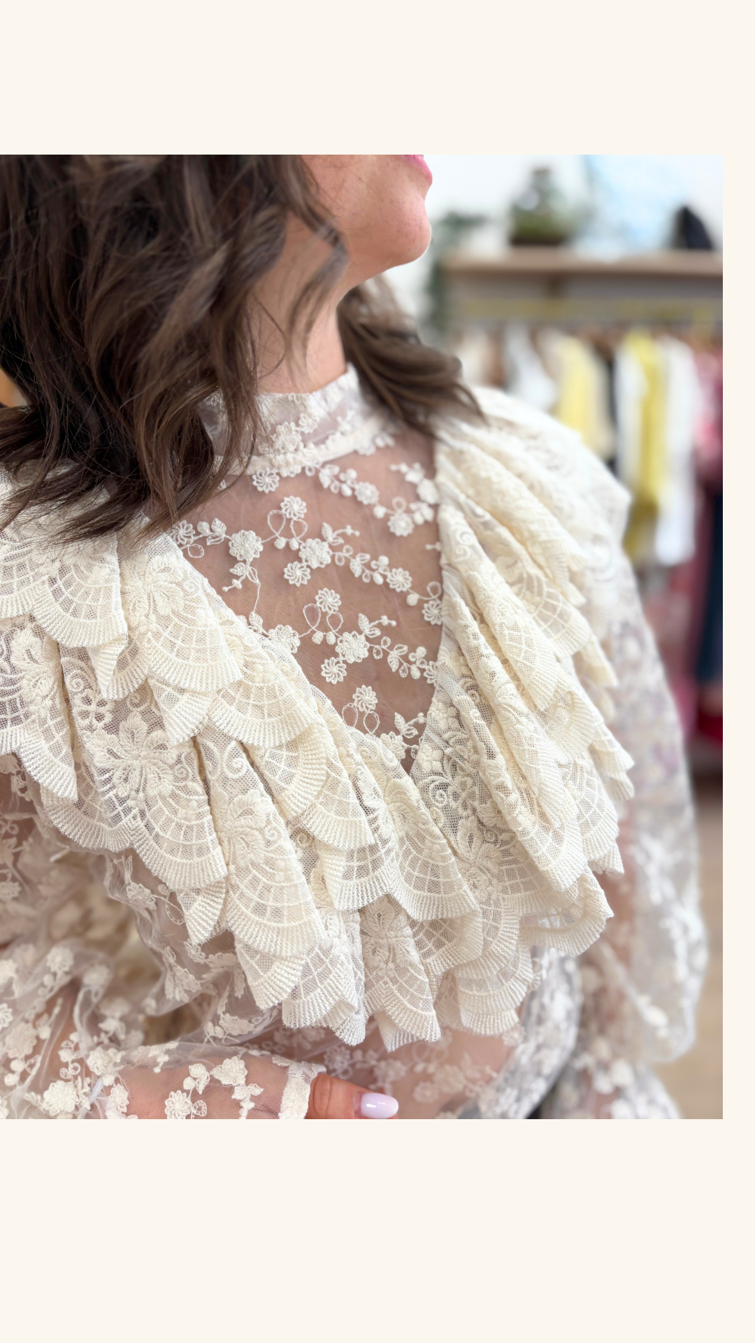 Blouse Anetha écru