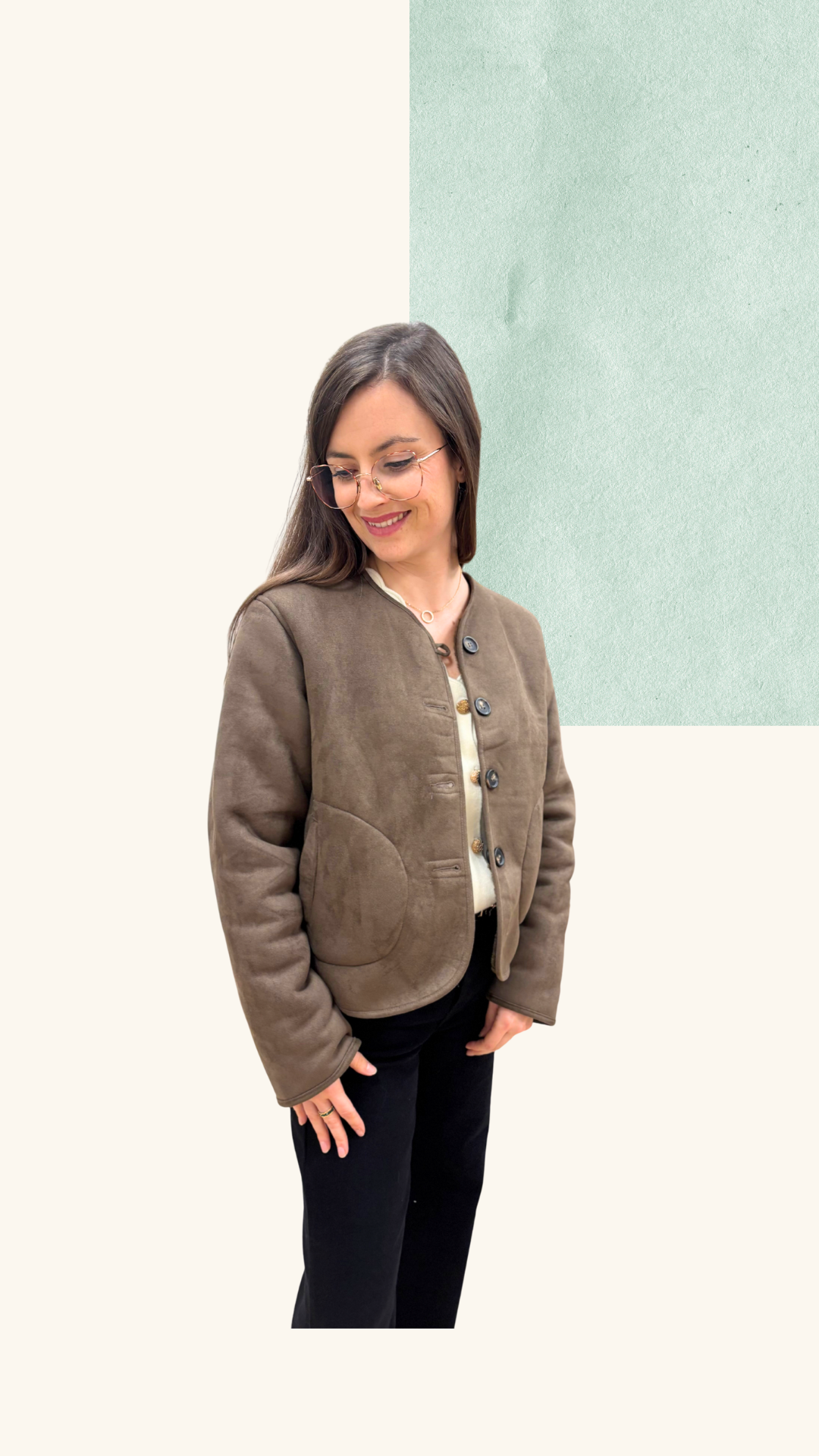 Manteau Cyril chocolat