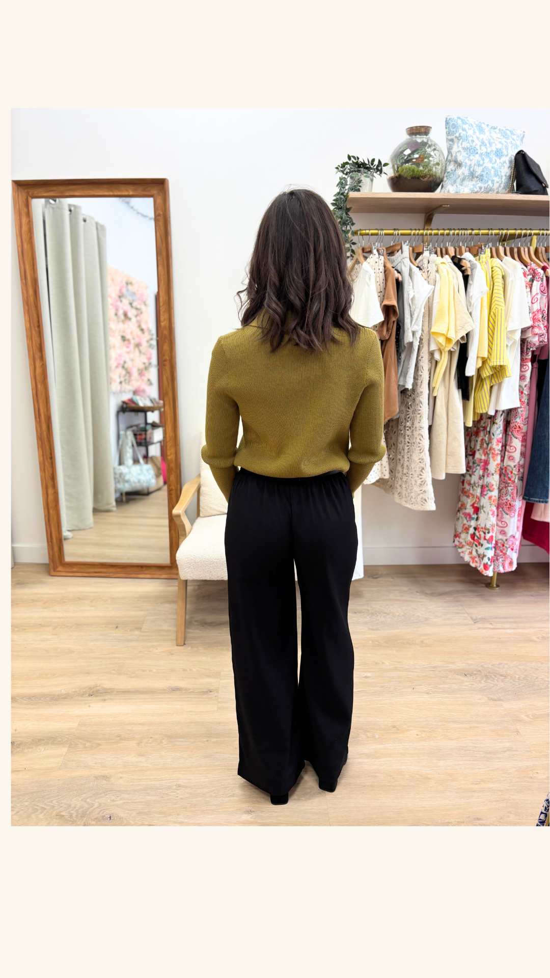 Pantalon Delphine noir